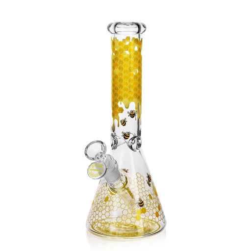 10" 5mm Arsenal Nectar Bee Glass Bong