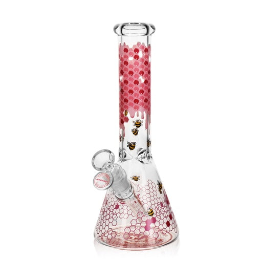 10" 5mm Arsenal Nectar Bee Glass Bong