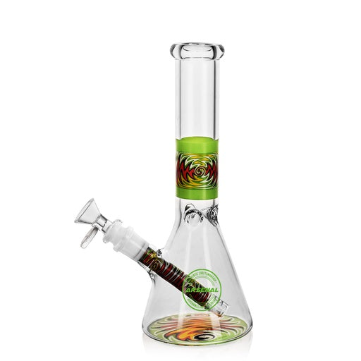 10" 5mm Arsenal Visionary Series Glass Bong