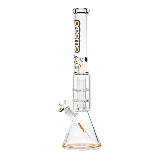 19" Preemo Glass Dome Over Double Disc Perc