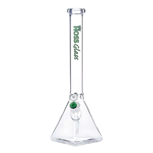 H055 Hoss Glass 18" Pyramid Base Beaker