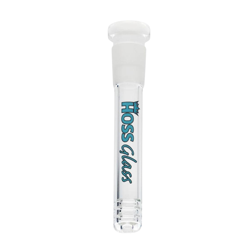 YX10 Hoss Glass 14cm Diffuser Downstem w/ Cuts