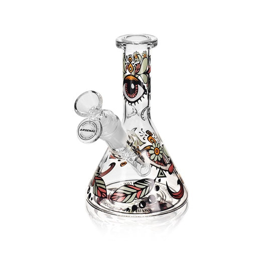 6" Arsenal Gaze of Flora Glass Bong