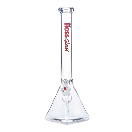 H055 Hoss Glass 18" Pyramid Base Beaker