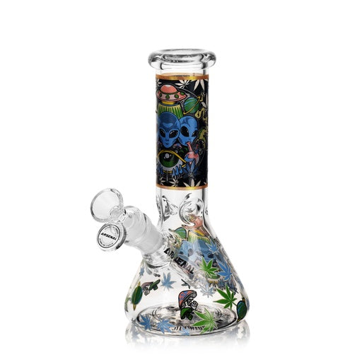 8" 4mm Arsenal Stoner Alien Bong