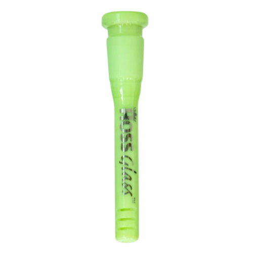 YX10C Hoss Glass 10cm Full Color Downstem Diffuser with Cuts