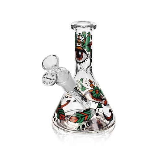 6" Arsenal Gaze of Flora Glass Bong