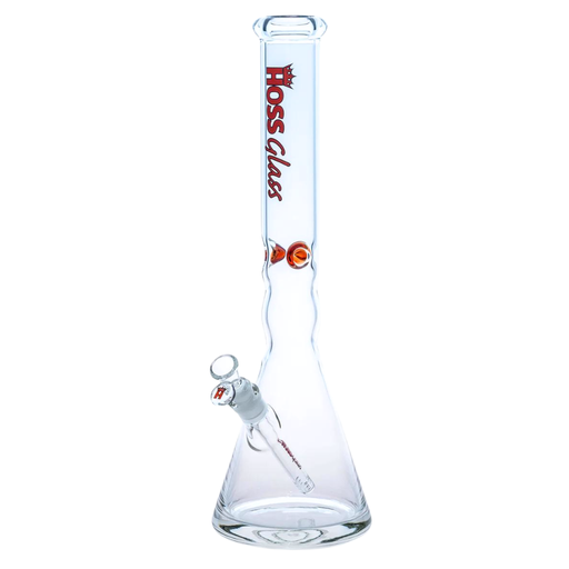 18" 5mm Hoss Glass Pinched Beaker