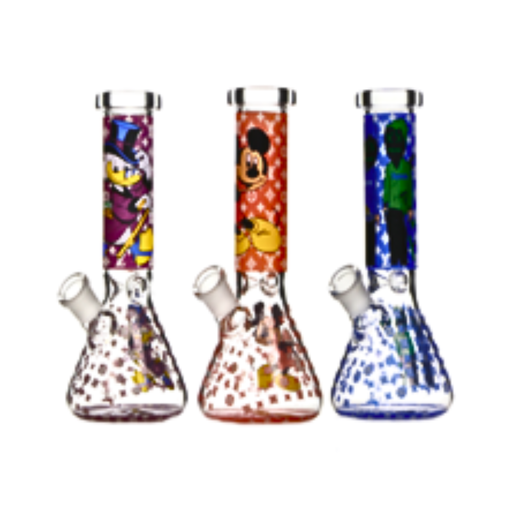 8" Cosmic Series Glass Bong