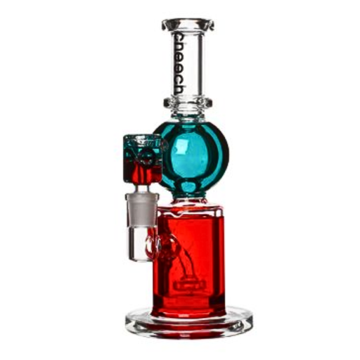 9" Cheech Double Color Bong with Perc