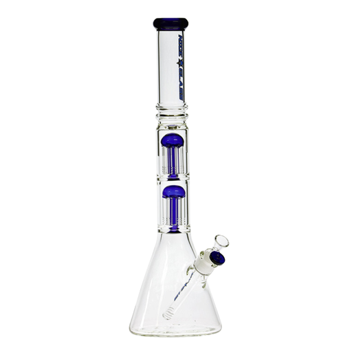 19" Double 6-Arm Tree Perc Beaker