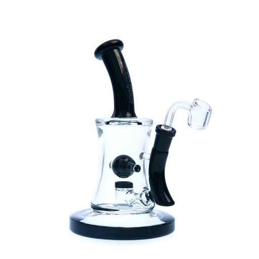 H509 Hoss Glass 10" Hourglass Marble Rig