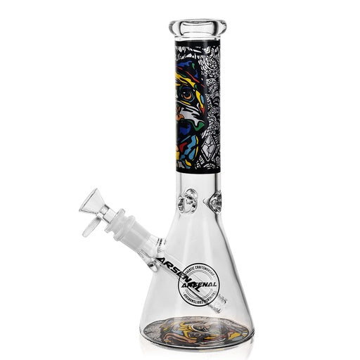 10" 5mm Arsenal Picasso's Spirit Glass Bong