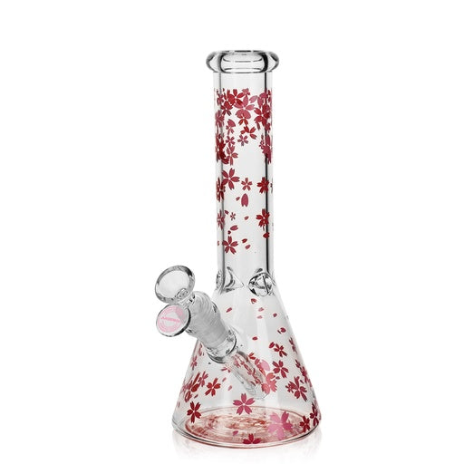 10" 5mm Arsenal Flower Serene Glass Bong