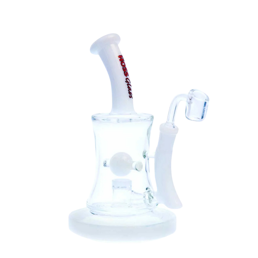 H509 Hoss Glass 10" Hourglass Marble Rig