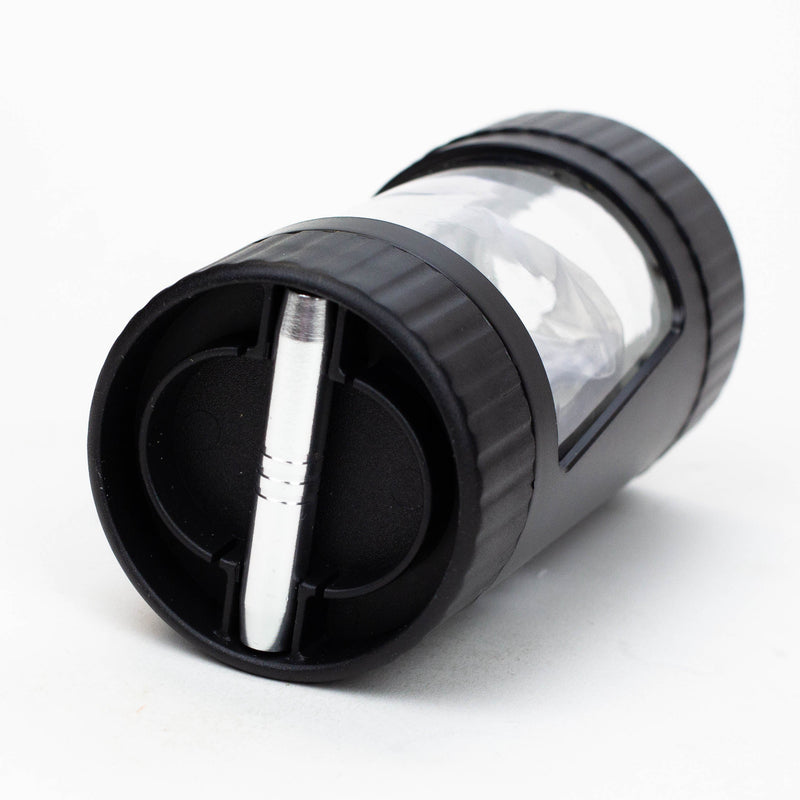 O 4-in-1 LED Magnify Jar with a grinder and one hitter