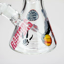 14" TO Champions 7mm glass water bong Glass Bong JJ Distribution