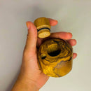 VOW | Olive Wood Apple Dugout/Smoker's Gift 1 Wooden Pipe Variety Olive Wood