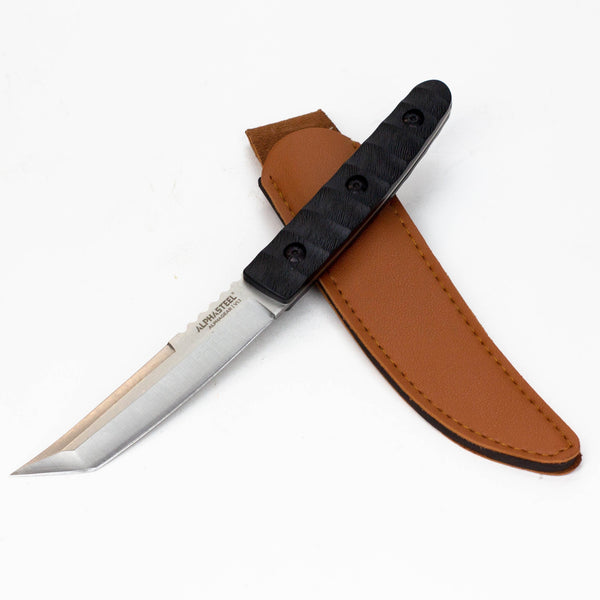 O ALPHASTEEL Hunting Knife - Japanese Fixed