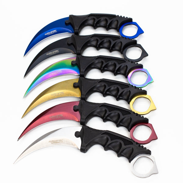 O ALPHASTEEL Hunting Knife - Karambit