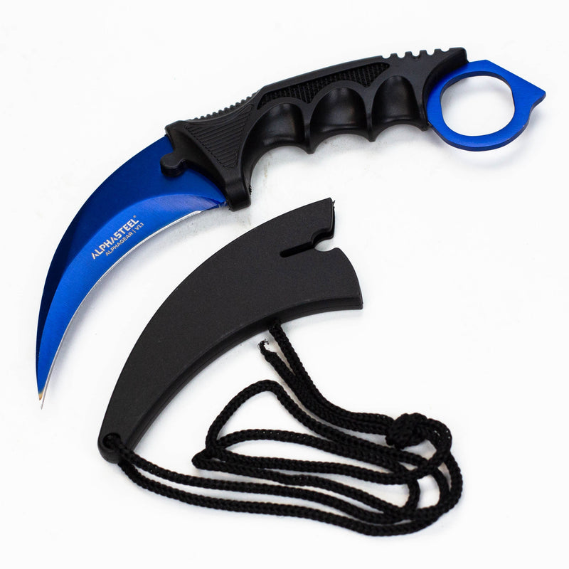 O ALPHASTEEL Hunting Knife - Karambit