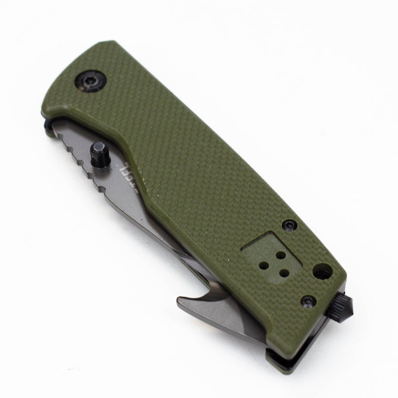 O ALPHASTEEL Hunting Knife - Military Fold