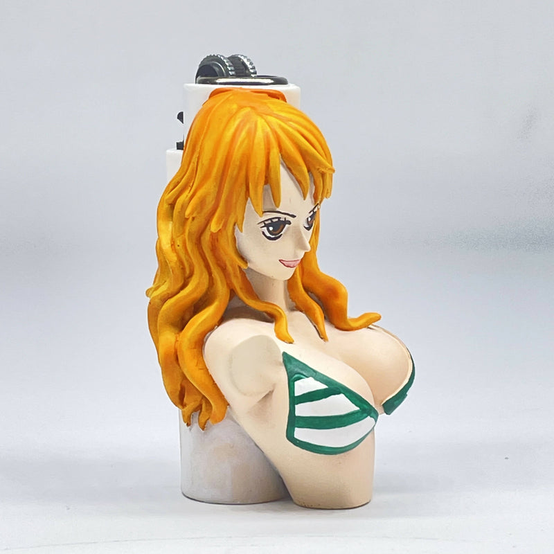 O ONE PIECE Nami Character 3D Lighter Case for Mini Clipper lighter