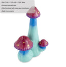 triple mushroom pipe Ceramic Pipe Roast and Toast Gifts