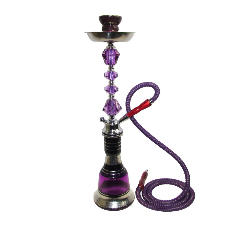 O Zebra Flagship 1 Hose Hookah 28" tall