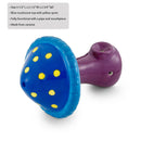 mushroom mini pipe Ceramic Pipe Roast and Toast Gifts