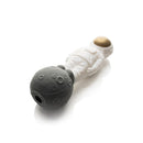 SC Lit Silicone 4.75" Man on the Moon Hand Pipe