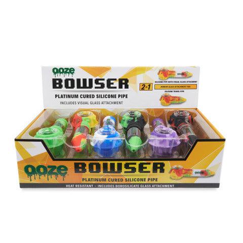 O Ooze | Bowser Silicone Glass Pipe Display - 12ct