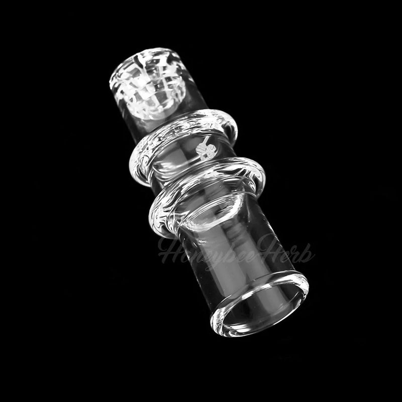 Honeybee Herb - HONEYCOMB BARREL QUARTZ ENAIL | YL Cap · Dabber · Insert · Clip · Nail Honeybee Herb 14 mm Female