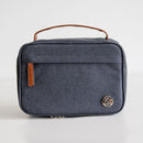 Herb & Mary | Smell Proof Accessories Storage Stash Case w/Integrated Combo Lock (Medium) Pouch Herb & Mary Dark Grey (Blue)