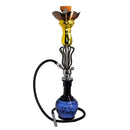 27" Twist Wrought Hookah [MD2203] Hookah Canadian Distributor Blue