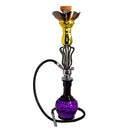 27" Twist Wrought Hookah [MD2203] Hookah Canadian Distributor Purple