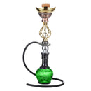 27" Twist Wrought Hookah [MD2205] Hookah Canadian Distributor Green