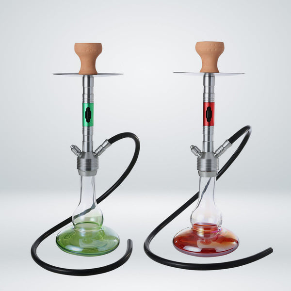 O 19" 1 hose Modern Hookah [MD2207]