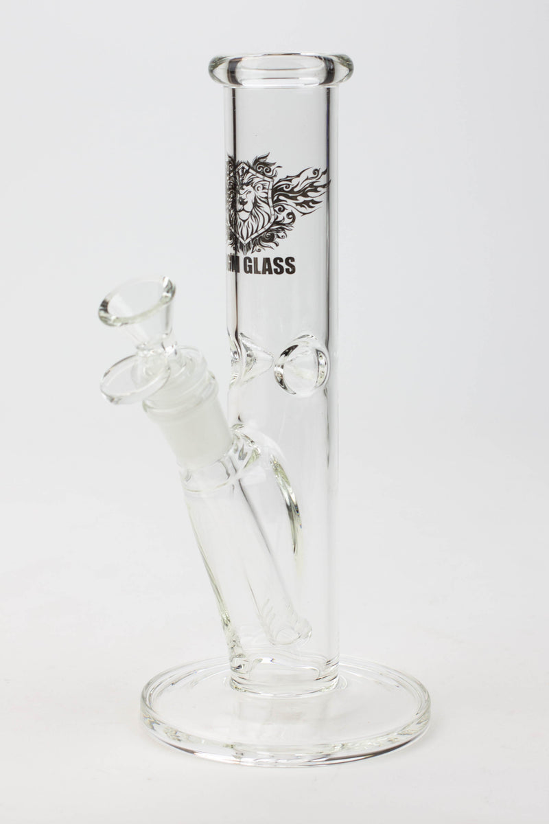 9" MGM glass straight tube glass Bong [MGM039]- - One Wholesale