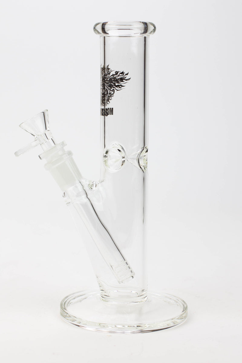 9" MGM glass straight tube glass Bong [MGM039]- - One Wholesale