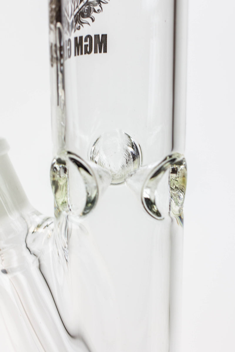 9" MGM glass straight tube glass Bong [MGM039]- - One Wholesale