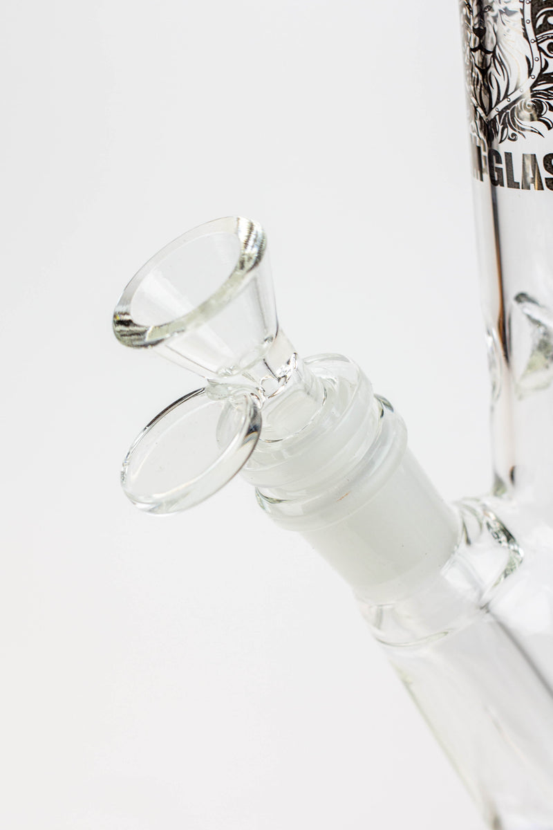 9" MGM glass straight tube glass Bong [MGM039]- - One Wholesale