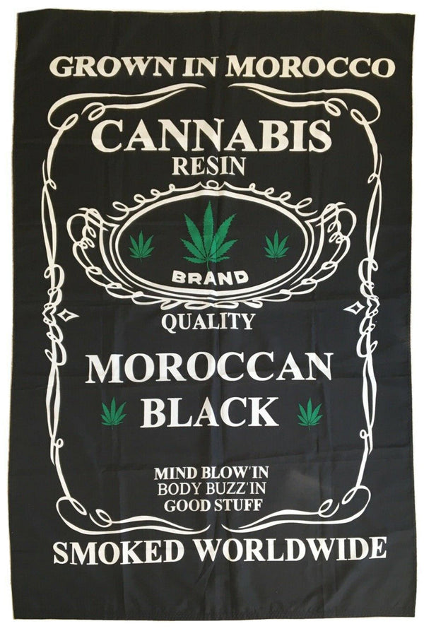 Flag - Moroccan Black