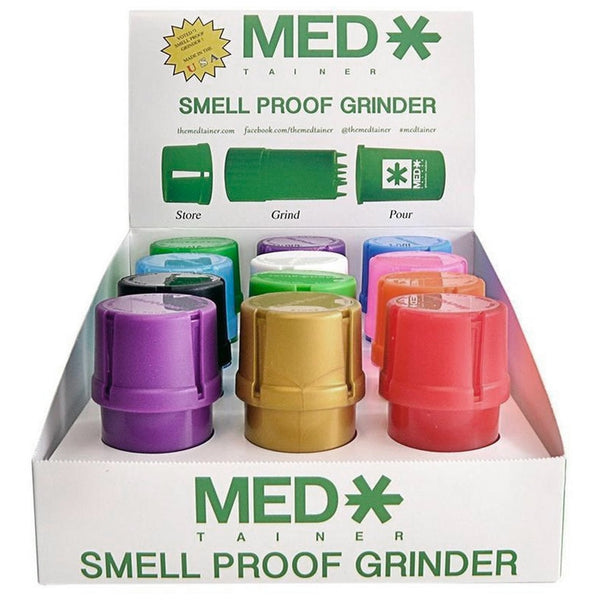 SC Medtainer Assorted Colours 12ct Display