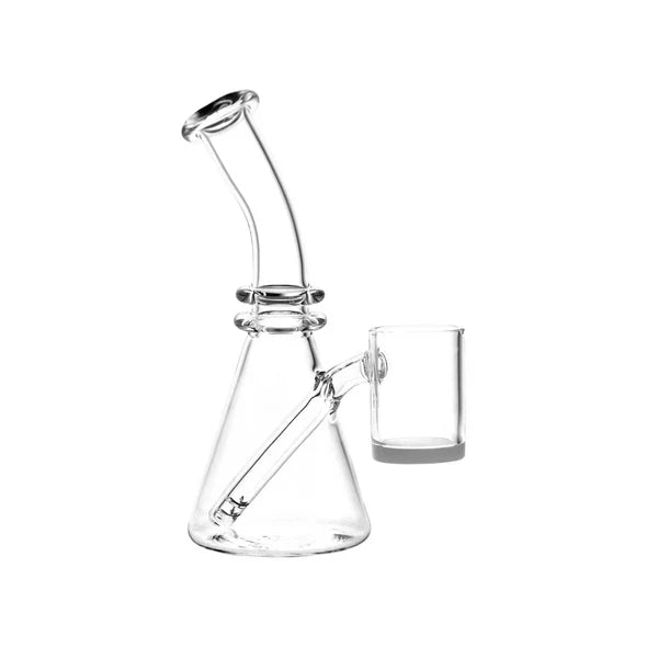 O Fixed Dab Rig | Clear – Premium Compact Concentrate Rig