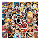 50pcs Assorted Anime Design Stickers Gadget Every Weekend One Piece