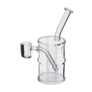 Ooze | Quartz Mini Rig - Toxic Barrel Glass Rig Cannatron