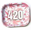 SC Pink 420 small rolling tray