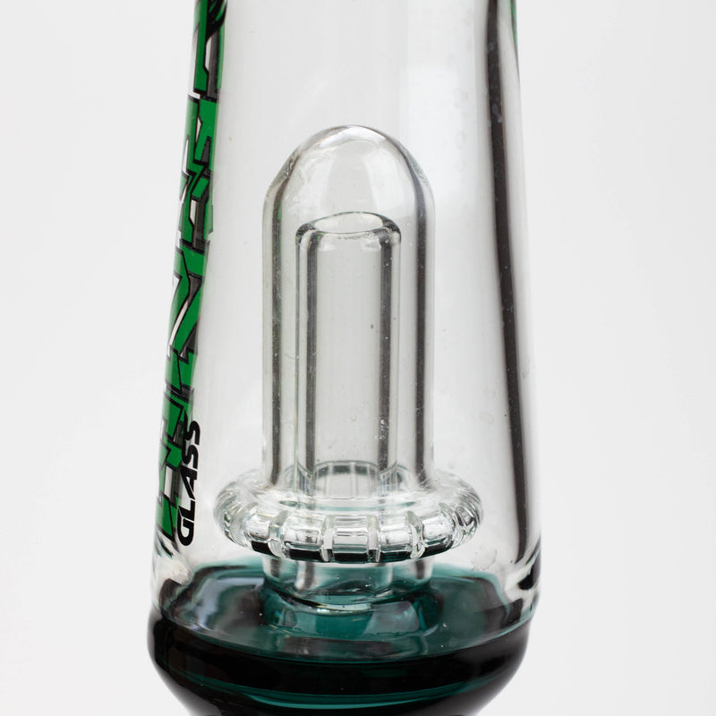 O 8.5" HAZE glass water bong with Showerhead percolator [HZ088]