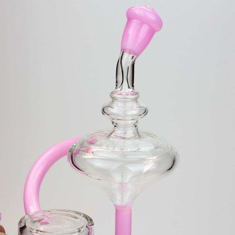 O 9" SOUL Glass 2-in-1 recycler bong [S2055]